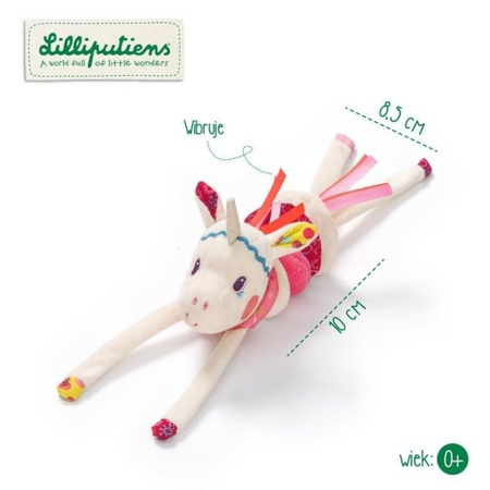 Lilliputiens - Vibrating Unicorn Pendant Louise
