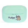 Pusheen - TWS casque Bluetooth sans fil avec étui de chargement (vert)