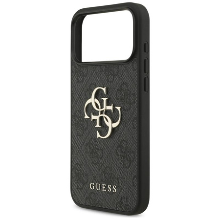 ETUI DO IPHONE 17 PRO MAX GUESS CZARNE ORYGINALNE ZE SMYCZĄ ELEGANCKIE CASE
