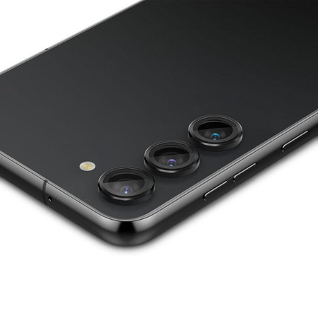 Spigen Optik Pro GLAS.TR EZ Fit Camera Protector 2-Pack - ochranné sklo na objektiv 2 ks. pro Samsung Galaxy S23 / S23+ (Black)