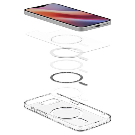 Spigen Ultra Hybrid MagSafe - étui pour iPhone 16e (Blanc)