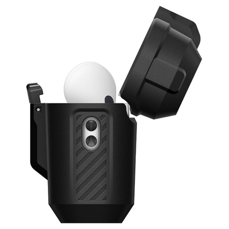 Spigen Lock Fit - Rugged Case for Apple AirPods Pro 3 (Matte Black)
