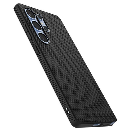 Spigen Liquid Air - tok Samsung Galaxy S25 Ultra (matt fekete)