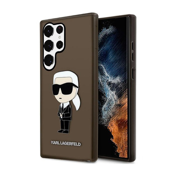 Karl Lagerfeld IML NFT Ikonik - Hülle für Samsung Galaxy S23 Ultra (Schwarz)