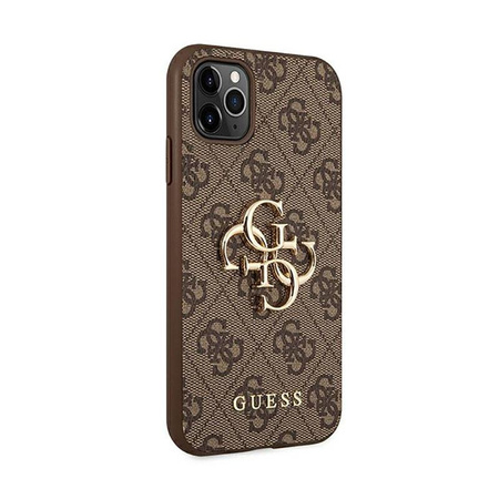 Guess 4G Big Metal Logo - iPhone 11 Pro tok (barna)
