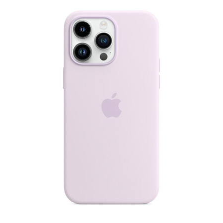 Apple Silicone Case - Silicone Case with MagSafe for iPhone 14 Pro Max (lilac)