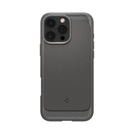 Spigen Rugged Armor MagSafe - pouzdro pro iPhone 16 Pro Max (šedé)
