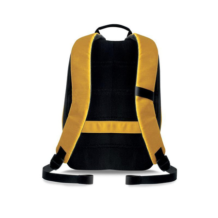 PURO Byday - Sac à dos avec port USB externe pour MacBook Pro 15" / Notebook 15.6" (jaune)