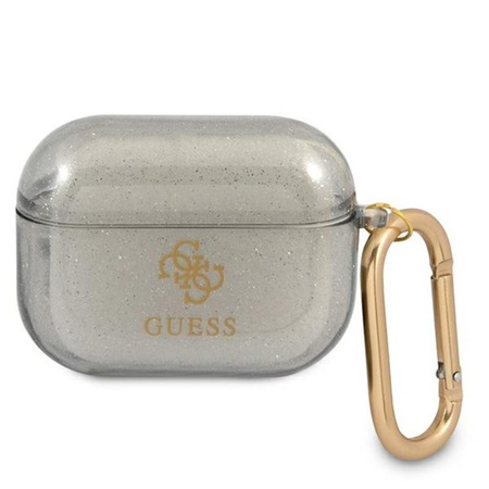 Guess Colored Glitter - Airpods Pro Case (black)