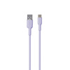 PURO ICON Soft Cable - USB-A auf USB-C Kabel 1,5 m (Tech Lavendel)