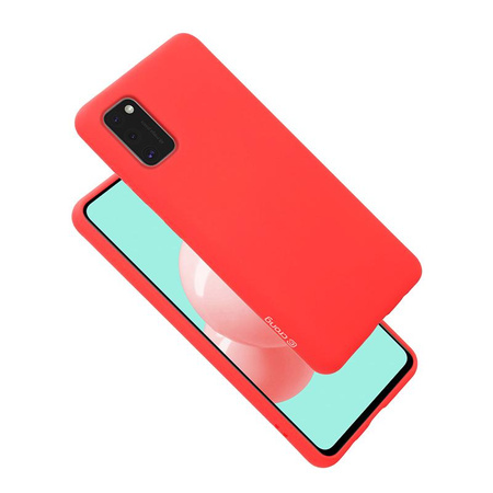 Crong Color Cover - Samsung Galaxy A41 tok (piros)