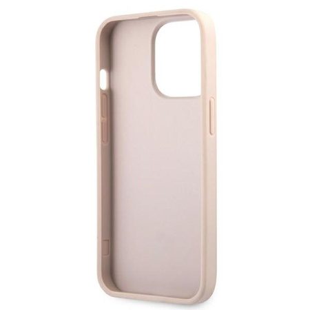 Guess 4G Printed Stripe - Coque iPhone 13 Pro Max (rose)