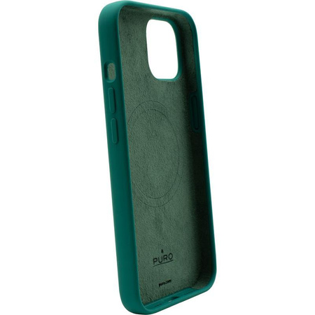 PURO ICON MAG - iPhone 14 / 13 MagSafe Case (Dark green)