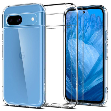 Spigen Ultra Hybrid - Étui pour Google Pixel 8A (Transparent)