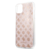 Guess 4G Peony Solid Glitter - iPhone 11 Pro Max Tasche (rosa)