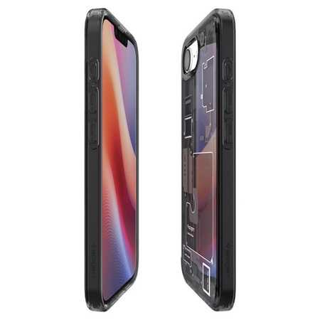 Spigen Ultra Hybrid MagSafe - pouzdro pro iPhone 16e (Zero One Black)