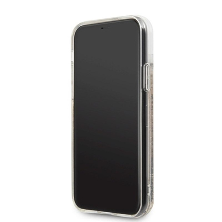 Karl Lagerfeld Signature Glitter Case - iPhone 11 (zlatý)