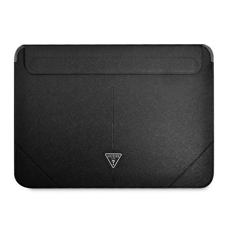 Guess Saffiano Triangle Logo Sleeve - 13" / 14" Notebooktasche (schwarz)