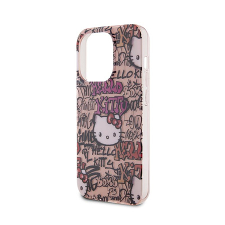 Hello Kitty IML Tags Graffiti - iPhone 14 Pro Max Case (pink)