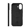 SILIKONOWE ETUI MAGSAFE DO IPHONE 17 Crong CZARNE MAGNETYCZNE CASE