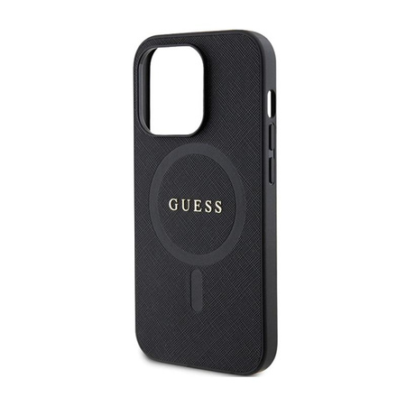 Guess Saffiano MagSafe - iPhone 14 Pro Max Case (black)