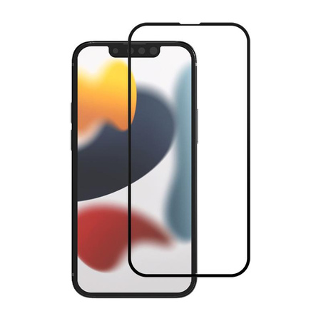 Crong 7D Nano Flexible Glass - Verre hybride 9H incassable pour l'ensemble de l'écran de l'iPhone 13 mini