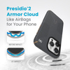 Speck Presidio2 Grip ClickLock & MagSafe - iPhone 15 Pro Max Tasche (Holzkohle Grau / Cool Bronze)