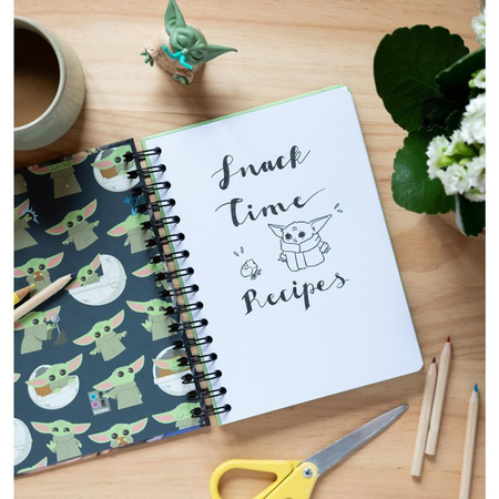 Star Wars - Notizblock / Notizbuch A5 Baby Yoda