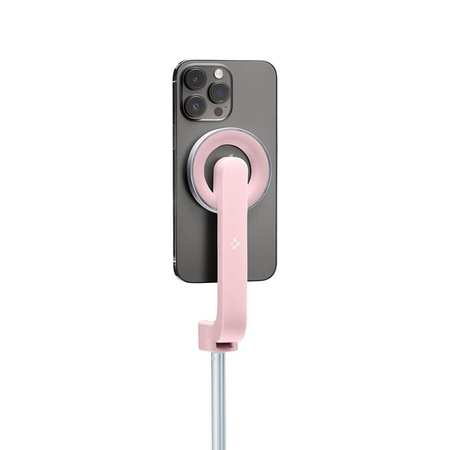 Spigen S570W MagSafe Bluetooth Selfie Stick Tripod - Smartphone tripod / selfie stick holder (Misty Rose)