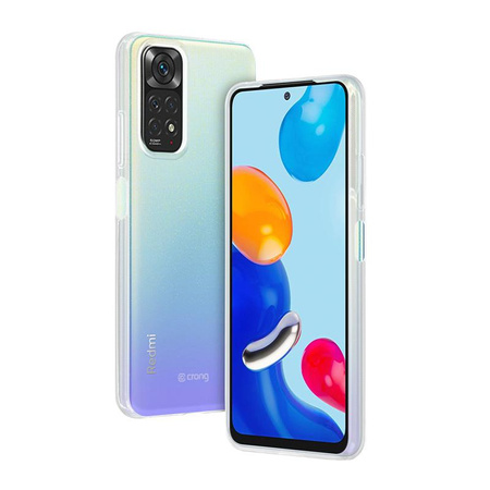 Crong Crystal Slim Hülle - Xiaomi Redmi Note 11/11S Gehäuse (Transparent)