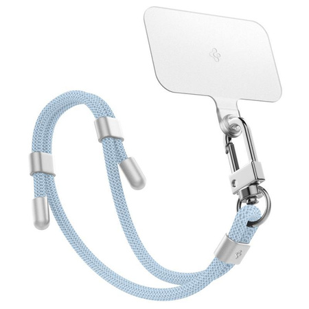 Spigen Universal Strap Set Crossbody & Wrist - Handytrageriemen für Schulter & Handgelenk (Mute Blue)