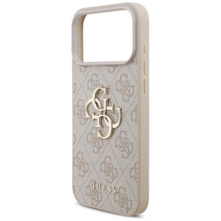 ETUI DO IPHONE 17 PRO MAX GUESS RÓŻOWE ELEGANCKIE MODNE CASE PLECKI