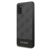 Guess 4G Bottom Stripe Kollektion - Samsung Galaxy A41 Gehäuse (grau)