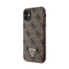 Guess Crossbody 4G Metal Logo - Coque iPhone 11 (marron)