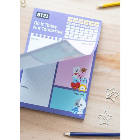 LINE FRIENDS BT21 - Agenda journalier A5