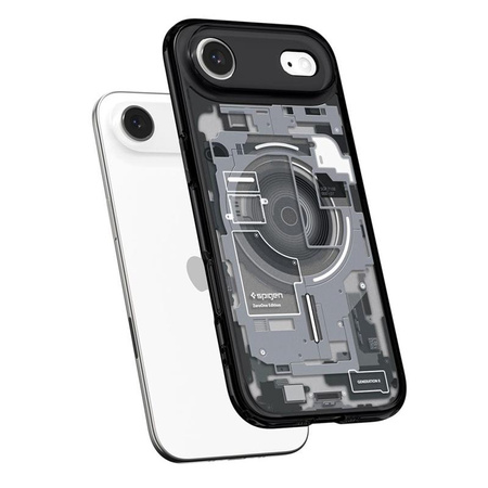 ETUI DO IPHONE AIR do MAGSAFE SPIGEN ULTRA HYBRID ORYGINALNE MAGNETYCZNE