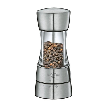 Küchenprofi Monaco - Pepper or salt grinder with ceramic grinding mechanism 14×6 cm