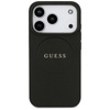 Guess Grained Ring MagSafe - Hülle iPhone 17 Pro (schwarz)