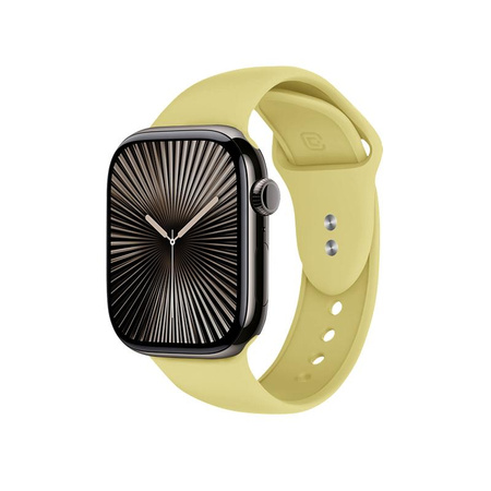 Crong Liquid - Řemínek pro Apple Watch 38/40/41/42 mm (sláma)