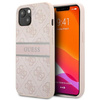 Guess 4G Printed Stripe - pouzdro pro iPhone 13 Mini (růžové)