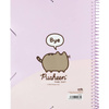 Pusheen - A4 binder with elastic band + 30 transparent shirts