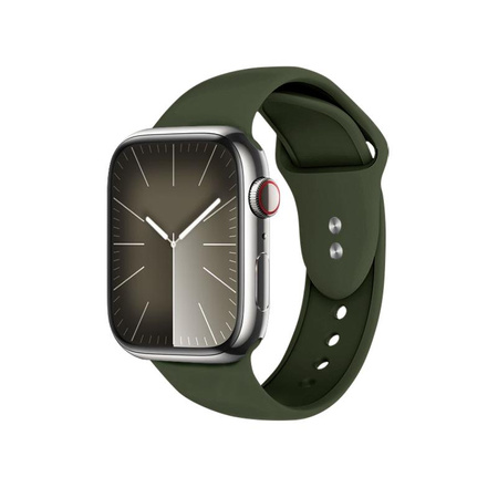 Crong Liquid - Strap for Apple Watch 42/44/45/49 mm (green)