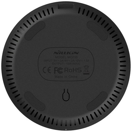 Nillkin PowerFlash gyors vezeték nélküli töltő - Qi 15W induktív vezeték nélküli töltő (Classic Nylon)