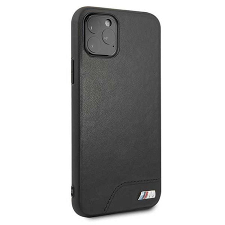 BMW Sima PU bőr - iPhone 11 Pro tok (fekete)