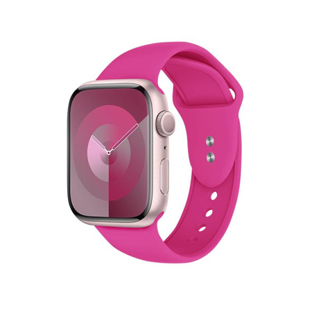 Crong Liquid - Řemínek pro Apple Watch 38/40/41/42 mm (růžový)