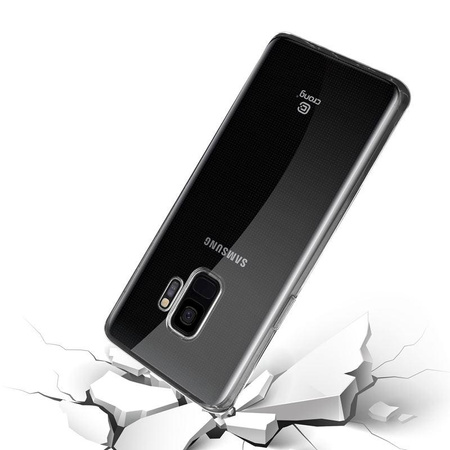 Crong Crystal Slim Cover - Etui Samsung Galaxy S9 (przezroczysty)