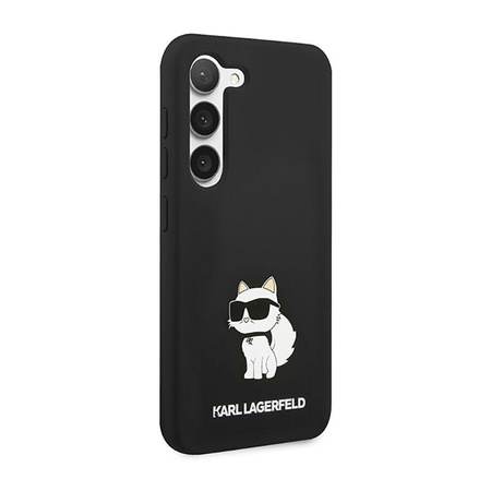 Karl Lagerfeld Silicone NFT Choupette - Etui Samsung Galaxy S23 (czarny)