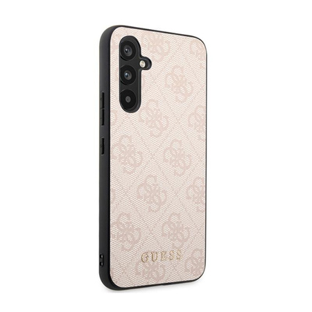 Guess 4G Metall Gold Logo - Hülle für Samsung Galaxy A54 5G (rosa)