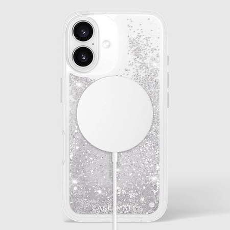 Etui Case-Mate Waterfall Silver MagSafe do iPhone 16 Pro Max – Olśniewający Blask i Niezawodna Ochrona