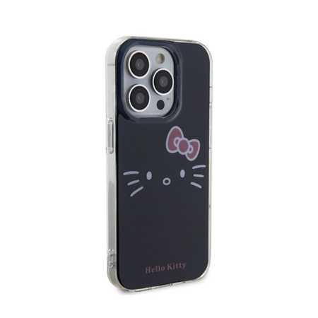 Hello Kitty IML Kitty Face - iPhone 15 Pro Case (black)